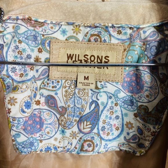 Vintage Wilson Suede Leather Jacket y2k - Picture 5 of 6